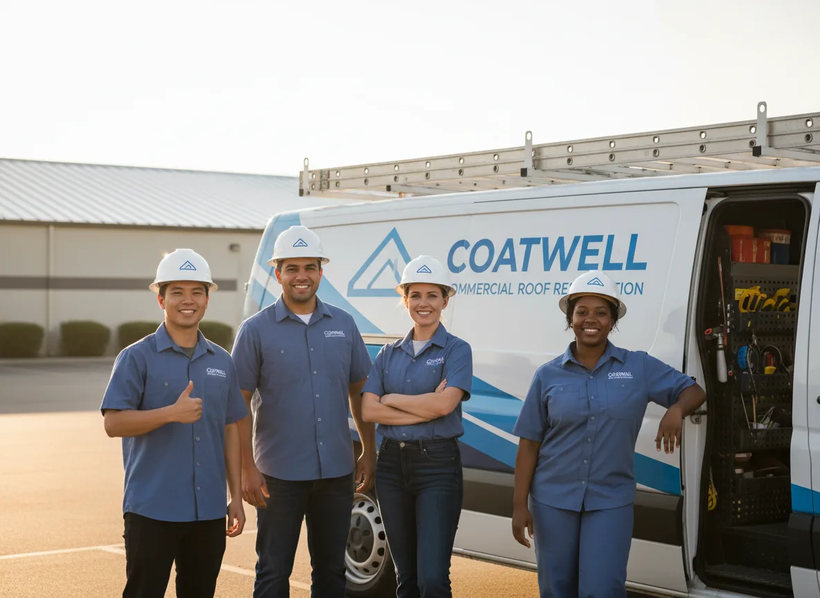 Commercial roof coating company in Almont, MI